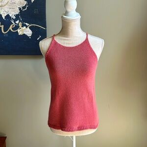 Knit peach/pink top